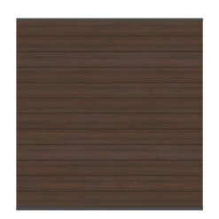 TraumGarten Sichtschutzzaun WPC Braun "SYSTEM WPC PLATINUM"