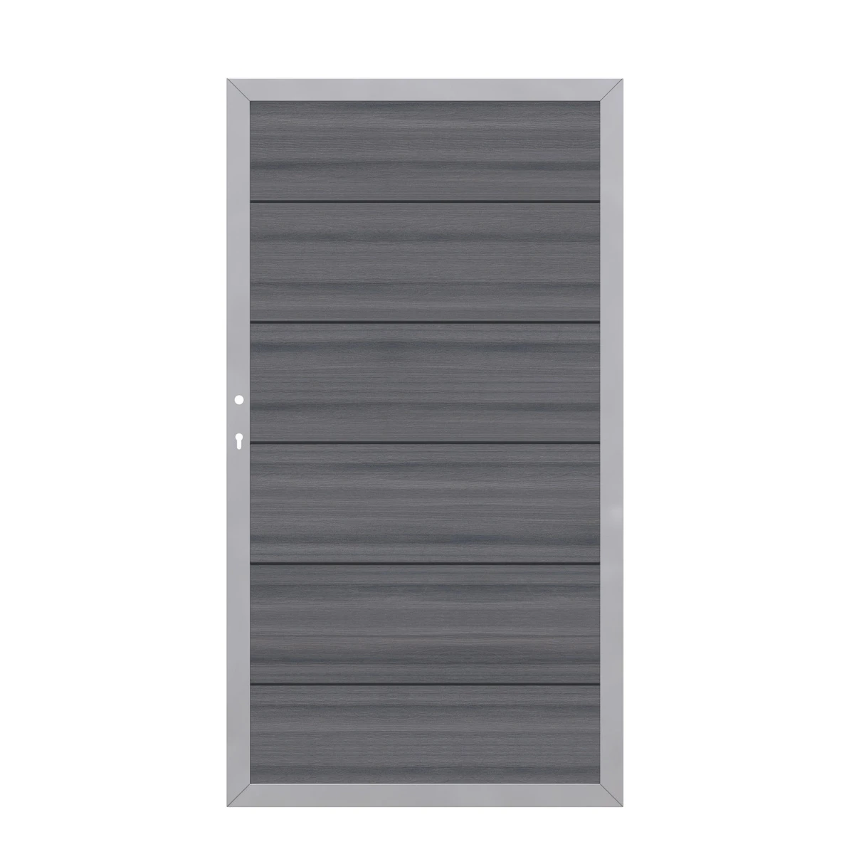 TraumGarten Tor WPC Grau Links "SYSTEM PLATINUM XL" 1 TraumGarten Tor WPC Grau Links "SYSTEM PLATINUM XL"