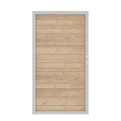 TraumGarten Tor WPC Sand Rechts "SYSTEM"