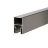 TraumGarten SYSTEM Senkrecht-Adapter Silber 176x6x4cm