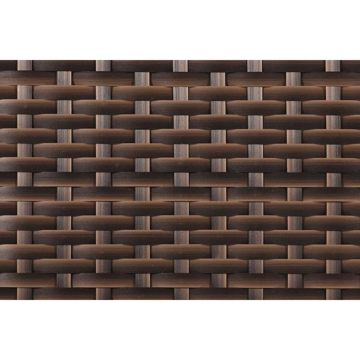 TraumGarten Sichtschutzzaun Polyethylen Mocca "WEAVE" Rechteck 2 TraumGarten Sichtschutzzaun Polyethylen Mocca "WEAVE" Rechteck – Bild 2