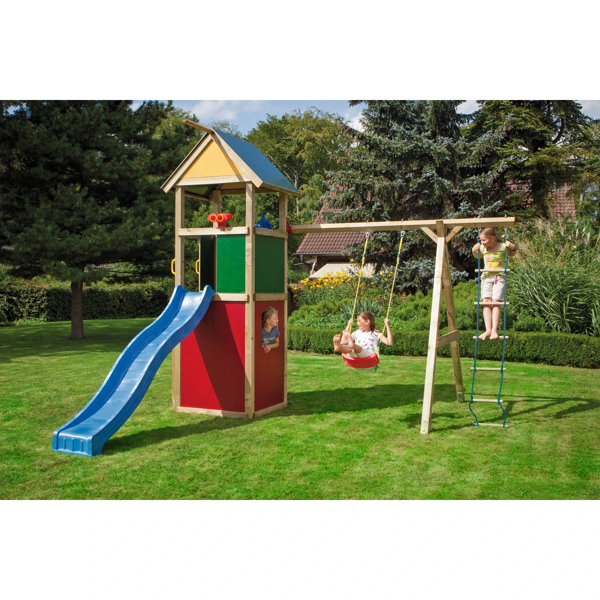 TraumGarten WINNETOO Schaukel, Sitz Farbig 2 TraumGarten WINNETOO Schaukel, Sitz Farbig – Bild 2