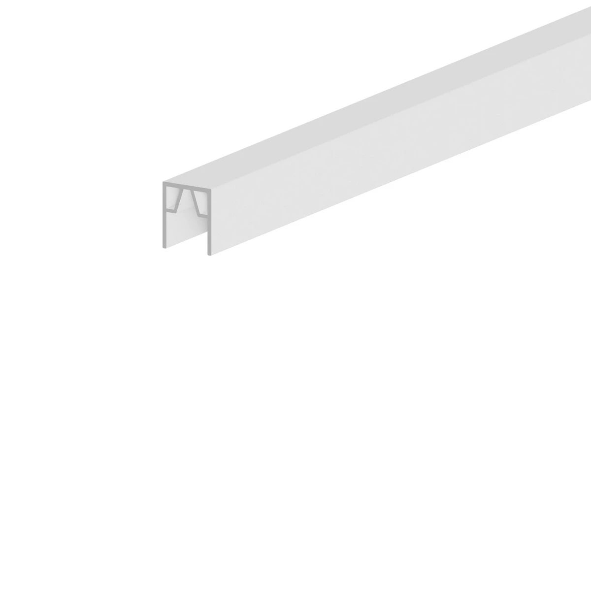 TraumGarten SYSTEM Abschluss Oben Weiß 233x2x3cm 1 TraumGarten SYSTEM Abschluss Oben Weiß 233x2x3cm