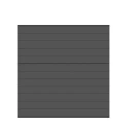 TraumGarten Sichtschutzzaun Aluminium Lackiert Anthrazit "SYSTEM ALU PLUS"