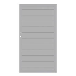 TraumGarten Tor Aluminium Lackiert Silber "SYSTEM ALU PLUS"