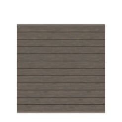 TraumGarten Sichtschutzzaun Aluminium Lackiert Vintage-Oak "SYSTEM ALU PLUS"