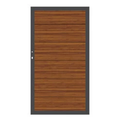 TraumGarten Tor Aluminium Lackiert Bambus "SYSTEM ALU XL"