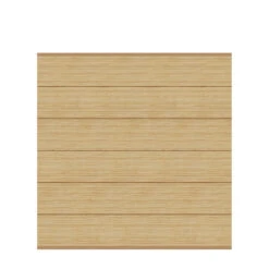 TraumGarten Sichtschutzzaun Aluminium Lackiert Lärche "SYSTEM ALU XL"