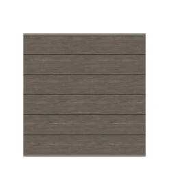 TraumGarten Sichtschutzzaun Aluminium Lackiert Vintage-Oak "SYSTEM ALU XL"