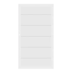 TraumGarten Tor Aluminium Lackiert Weiß "SYSTEM ALU XL"