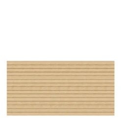 TraumGarten Vorgartenzaun Aluminium Lärche "SYSTEM RHOMBUS"