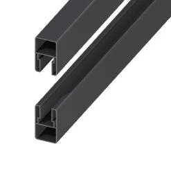 TraumGarten SYSTEM Senkrecht-Adapter-Set Anthrazit 176cm