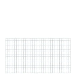 TraumGarten SYSTEM Metallgitterzaun Silber 180 X 95, Für Klemmpf.