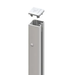 TraumGarten SYSTEM U-Klemmprofil Silber