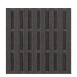 TraumGarten Sichtschutzbretterzaun WPC-Alu Anthrazit