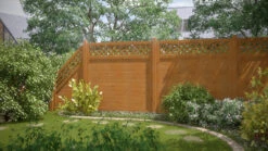 TraumGarten Arzago 179x90 Cm Mit Rankgitter -GartenWelt Günstiges Geschäft TraumGarten Arzago braun 3