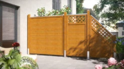 TraumGarten Arzago 179x90 Cm Mit Rankgitter -GartenWelt Günstiges Geschäft TraumGarten Arzago braun 4