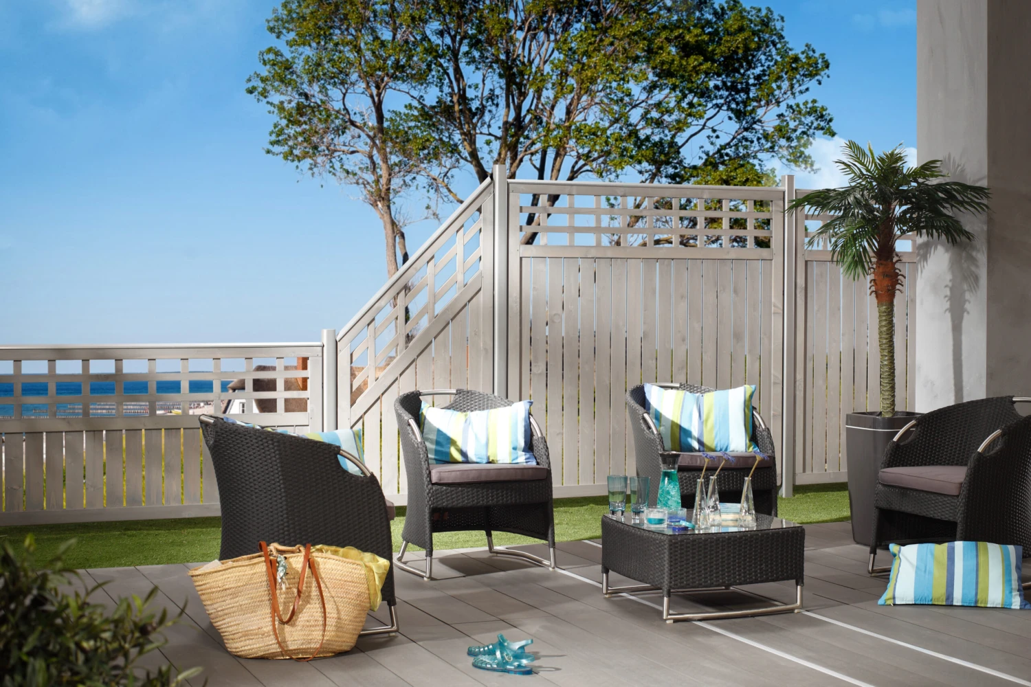 TraumGarten Como 179x90 Cm Mit Rankgitter 2 TraumGarten Como 179x90 Cm Mit Rankgitter – Bild 2