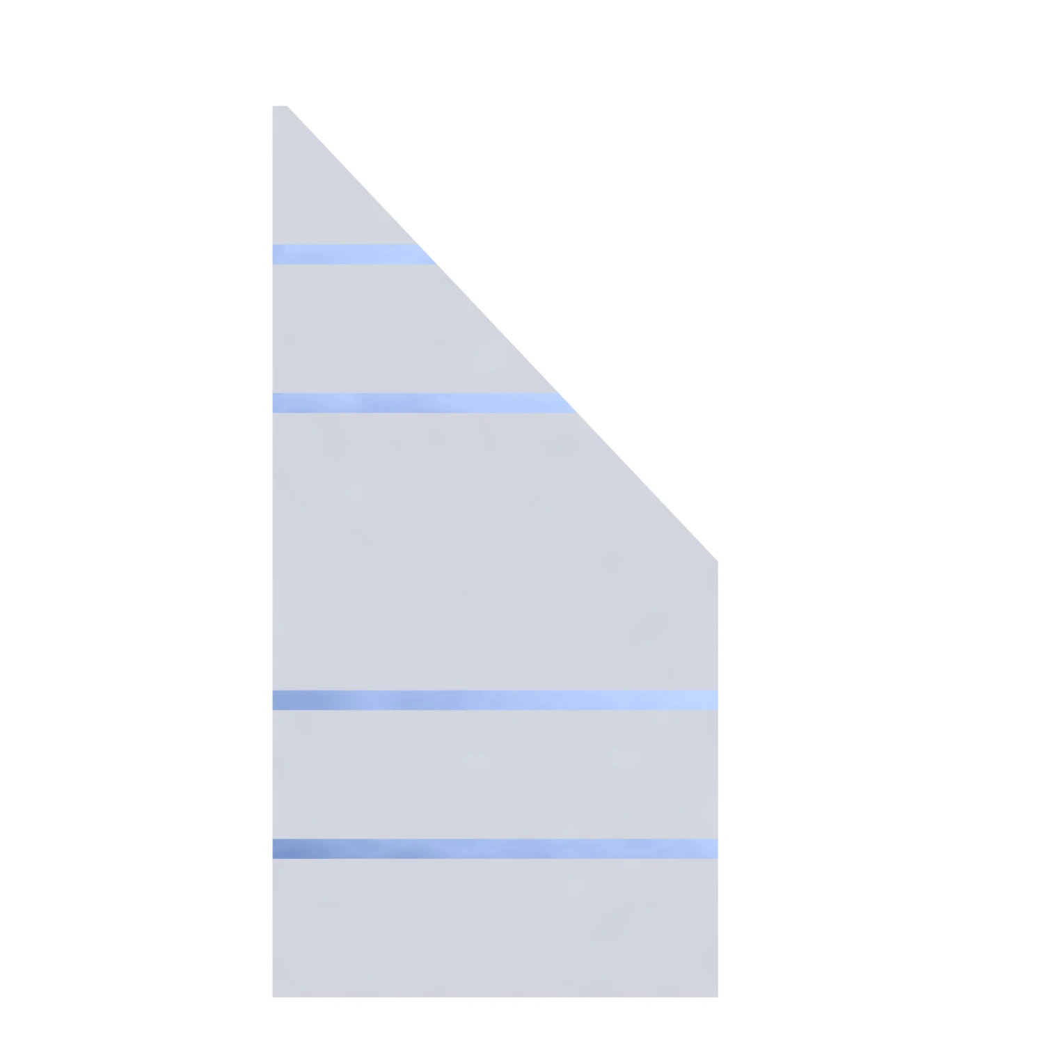 TraumGarten System Glas ALPHA 900 X 1800/900 Mm Anschluss Rechts 1 TraumGarten System Glas ALPHA 900 X 1800/900 Mm Anschluss Rechts