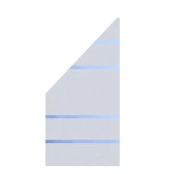 TraumGarten System Glas ALPHA 900x1800/900 Mm Anschluss Links