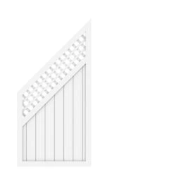 TraumGarten Longlife Riva 900 X 1800/900 Mm Mit Gitter -GartenWelt Günstiges Geschäft TraumGarten Longlife Riva weiss 90x180 90 cm mit Gitter