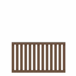 TraumGarten Vorgartenzaun Raja WPC 149x85 Cm
