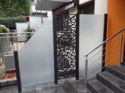 TraumGarten System Glas MATT 90x180/90 Cm Anschluss Links -GartenWelt Günstiges Geschäft TraumGarten System Glas MATT 90x180 90 cm Anschluss links 1