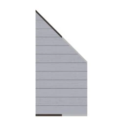 TraumGarten System WPC Classic Zaun-Anschluss-Set 15 TraumGarten System WPC Classic Zaun-Anschluss-Set -GartenWelt Günstiges Geschäft TraumGarten System WPC Classic Zaun Anschluss Set Grau 1