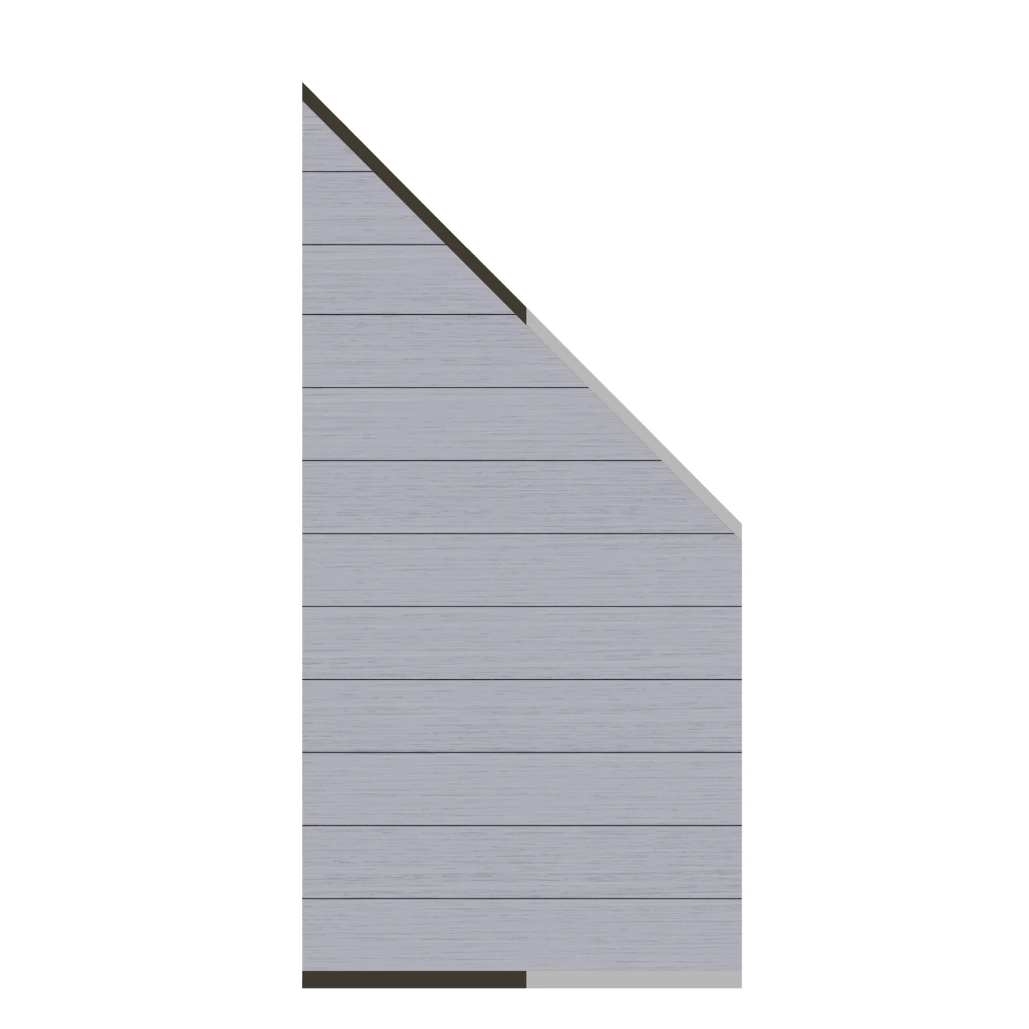 TraumGarten System WPC Classic Zaun-Anschluss-Set 6 TraumGarten System WPC Classic Zaun-Anschluss-Set – Bild 6