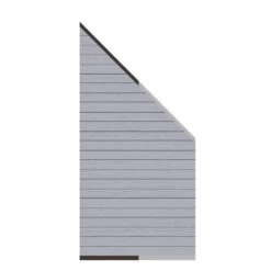 TraumGarten System WPC Classic Zaun-Anschluss-Set 14 TraumGarten System WPC Classic Zaun-Anschluss-Set -GartenWelt Günstiges Geschäft TraumGarten System WPC Classic Zaun Anschluss Set Grau