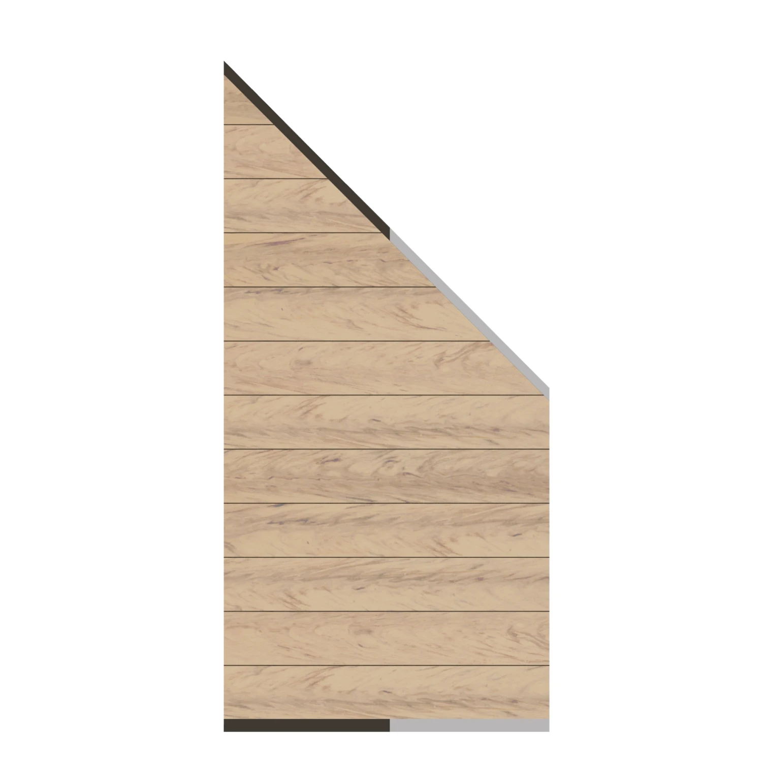 TraumGarten System WPC Classic Zaun-Anschluss-Set 10 TraumGarten System WPC Classic Zaun-Anschluss-Set – Bild 10