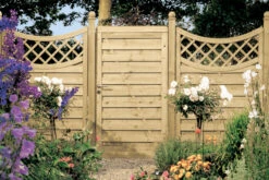 TraumGarten XL 119x179 Cm Mit Rankgitter Rundbogen -GartenWelt Günstiges Geschäft TraumGarten XL Sichtblenden Serie 3