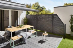 Traumgarten Design Rhombus Mit Alu-Rahmen Auf Maß -GartenWelt Günstiges Geschäft design rhombus anthrazit s 11