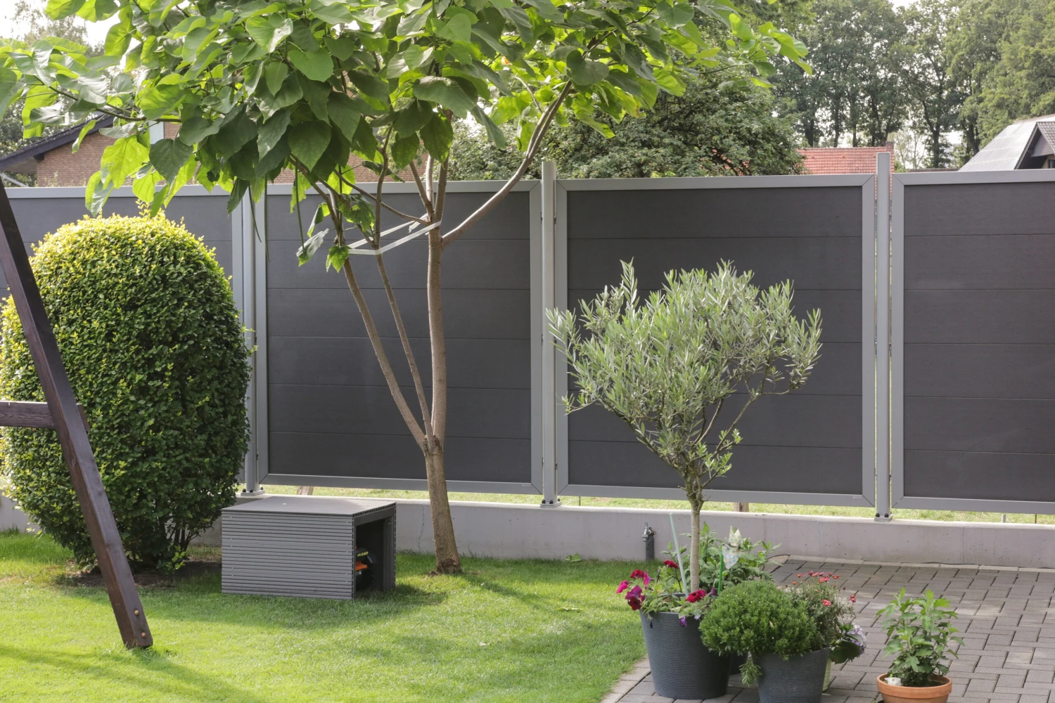 TraumGarten Design WPC Alu 1800 X 1800 Mm 9 TraumGarten Design WPC Alu 1800 X 1800 Mm – Bild 9