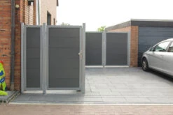 TraumGarten Design WPC Alu Maßbreite/-höhe -GartenWelt Günstiges Geschäft design wpc anthrazit tor s 112