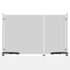 TraumGarten SYSTEM WPC Doppeltor Auf Maß Mit E-Antrieb 12 TraumGarten SYSTEM WPC Doppeltor Auf Maß Mit E-Antrieb -GartenWelt Günstiges Geschäft doppeltor e antrieb 4637 f 01 2