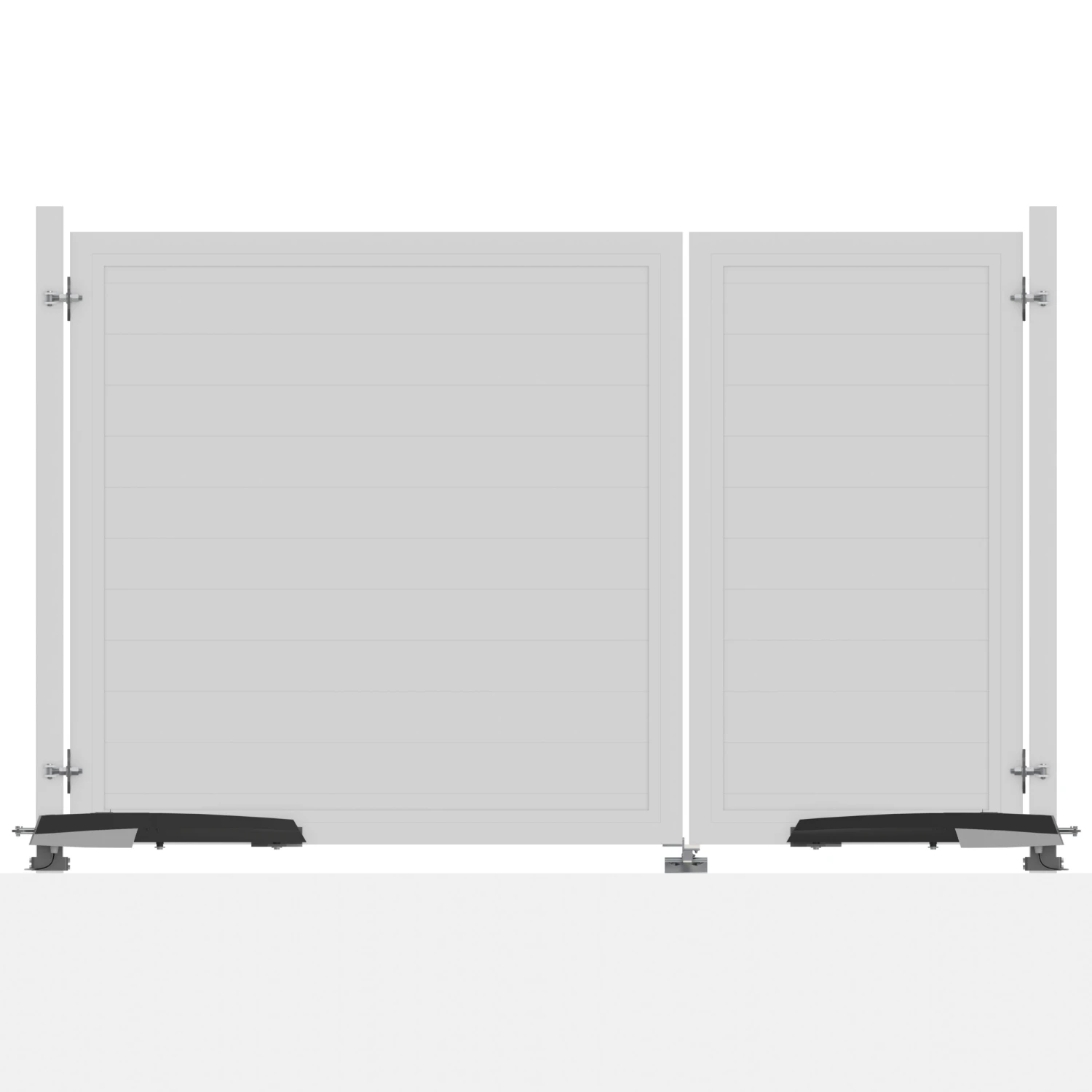 TraumGarten SQUADRA Doppeltor Auf Maß Mit E-Antrieb 3 TraumGarten SQUADRA Doppeltor Auf Maß Mit E-Antrieb – Bild 3