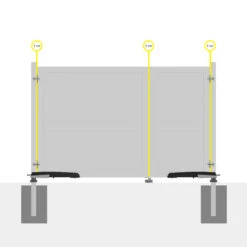 TraumGarten SYSTEM WPC Doppeltor Auf Maß Mit E-Antrieb 14 TraumGarten SYSTEM WPC Doppeltor Auf Maß Mit E-Antrieb -GartenWelt Günstiges Geschäft doppeltor e antrieb 4637 f 03 2