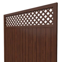 TraumGarten Longlife Riva 180x180 Cm Mit Gitter -GartenWelt Günstiges Geschäft longlife riva nussbaum 4564 f 03