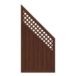 TraumGarten Longlife Riva 900 X 1800/900 Mm Mit Gitter -GartenWelt Günstiges Geschäft longlife riva nussbaum 4566 f 01