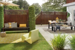 TraumGarten Longlife Riva 180x180 Cm Mit Gitter -GartenWelt Günstiges Geschäft longlife riva nussbaum s 11 1