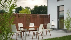 TraumGarten Longlife Riva 600 X 1800 Mm Gitterelement -GartenWelt Günstiges Geschäft longlife riva nussbaum s 21 1