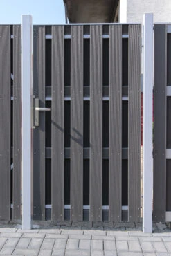 Traumgarten JUMBO WPC Einzeltor Auf Maß -GartenWelt Günstiges Geschäft snam jwpc anth tor s 11