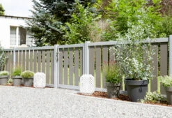 Traumgarten RAJA WPC ALU XL Anthrazit Einzeltor, 980 X 950 Mm -GartenWelt Günstiges Geschäft snam raja wpc alu xl s 113