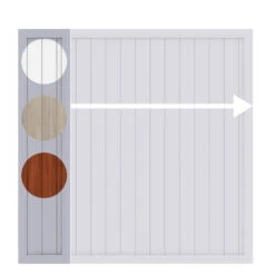 TraumGarten LONGLIFE RIVA Maßelement