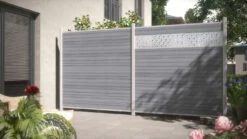 TraumGarten SYSTEM Dekorprofil Bubble 14 TraumGarten SYSTEM Dekorprofil Bubble -GartenWelt Günstiges Geschäft snam swpc pltn grau s 22