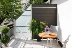 TraumGarten System Glas ALPHA 900x1800/900 Mm Anschluss Links -GartenWelt Günstiges Geschäft snam syst wpc glas s 12