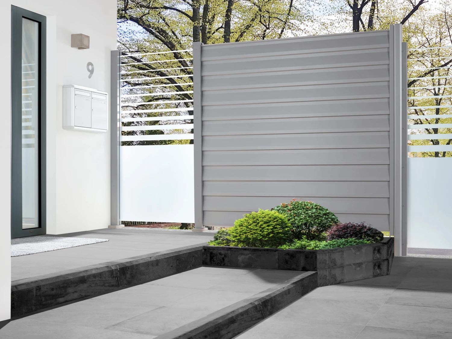 TraumGarten System Glas BETA 900 X 1800 Mm 5 TraumGarten System Glas BETA 900 X 1800 Mm – Bild 5