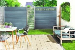 TraumGarten System WPC Platinum Zaun-Set -GartenWelt Günstiges Geschäft snam system wpc platinum grau linea silber s 11