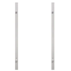 Traumgarten Torpfostenset Zum Einbetonieren Für Doppeltor Höhe 850 Mm Weiß